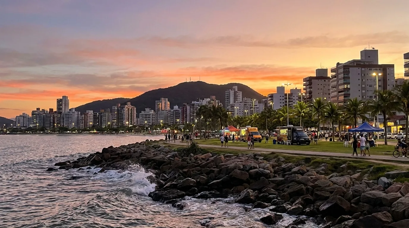 Beira Mar Fim de tarde