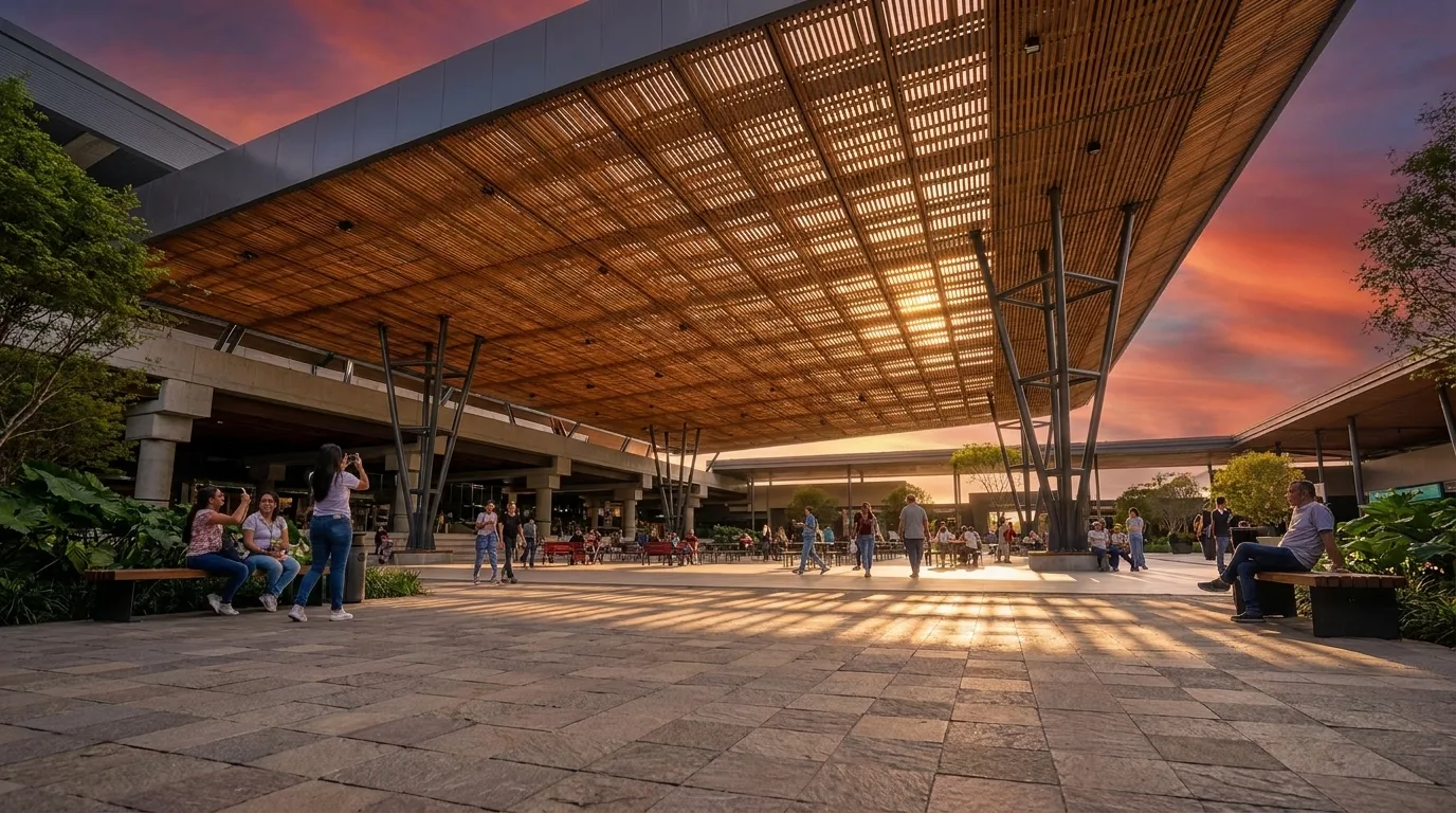 Area do Boulevard aeroporto