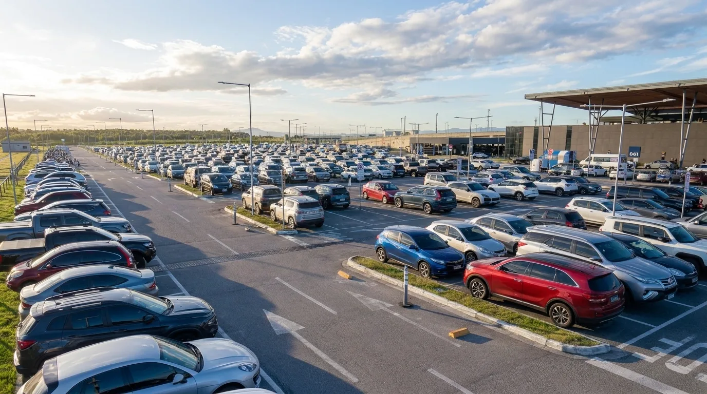 Estacionamento do aeroporto