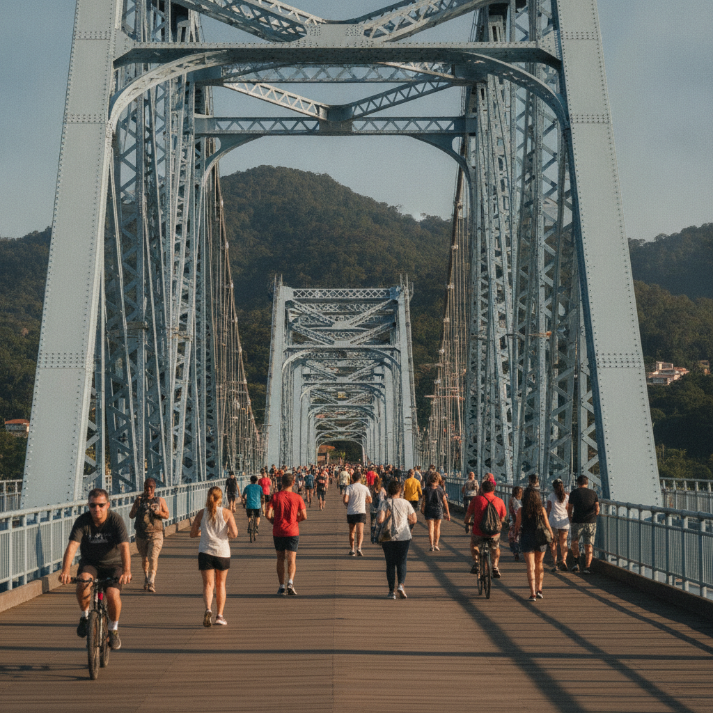 Guia da Ponte Hercílio Luz: História, Lazer e Turismo em Florianópolis