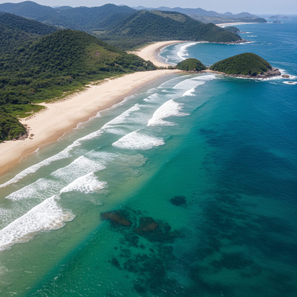 Praias perto de São José: Como aproveitar o litoral na Grande Florianópolis