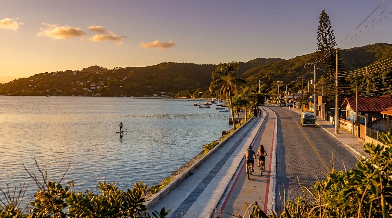 Fim de tarde Avenida das Rendeiras