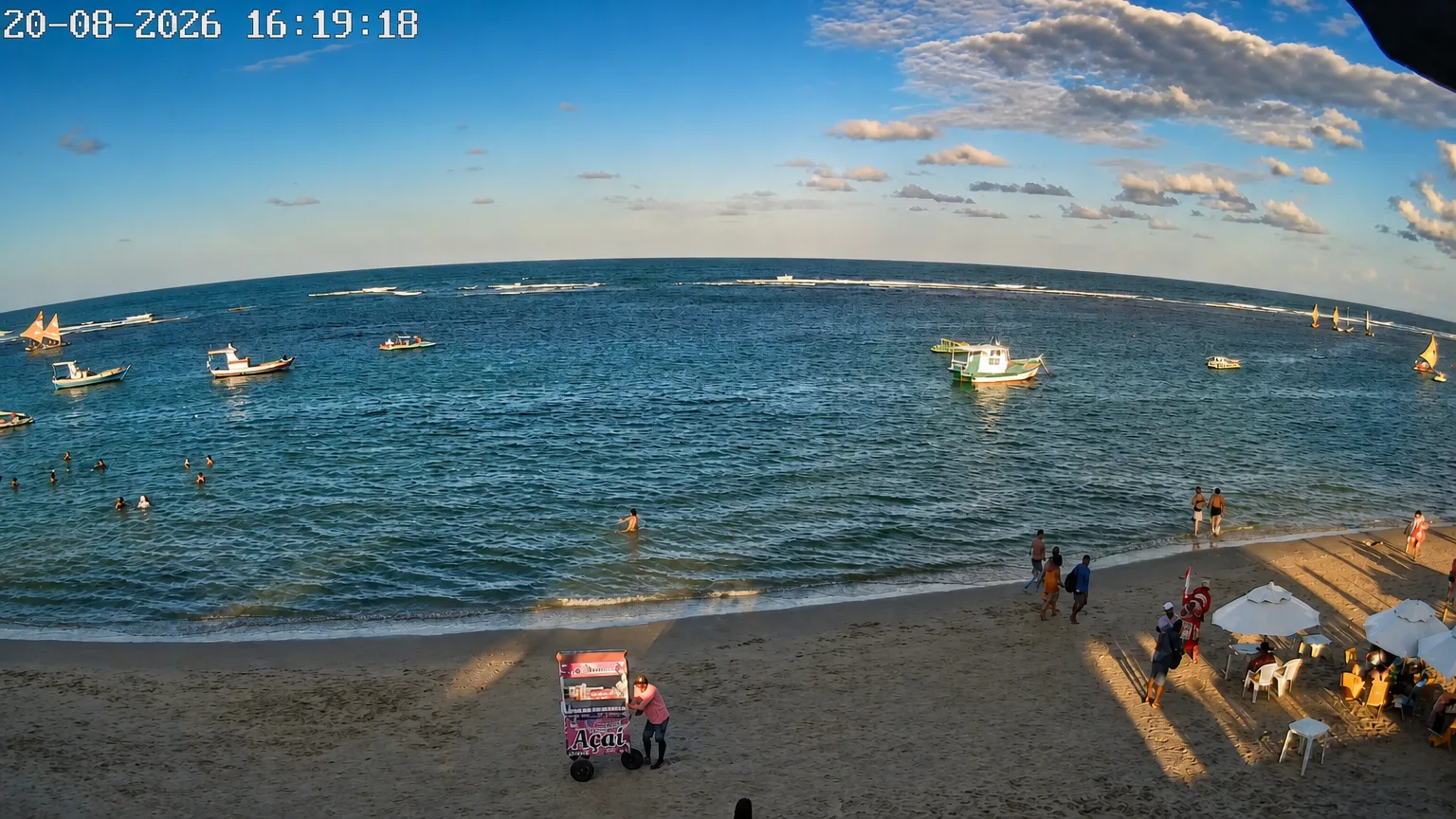 Camera ao vivo Porto de Galinhas