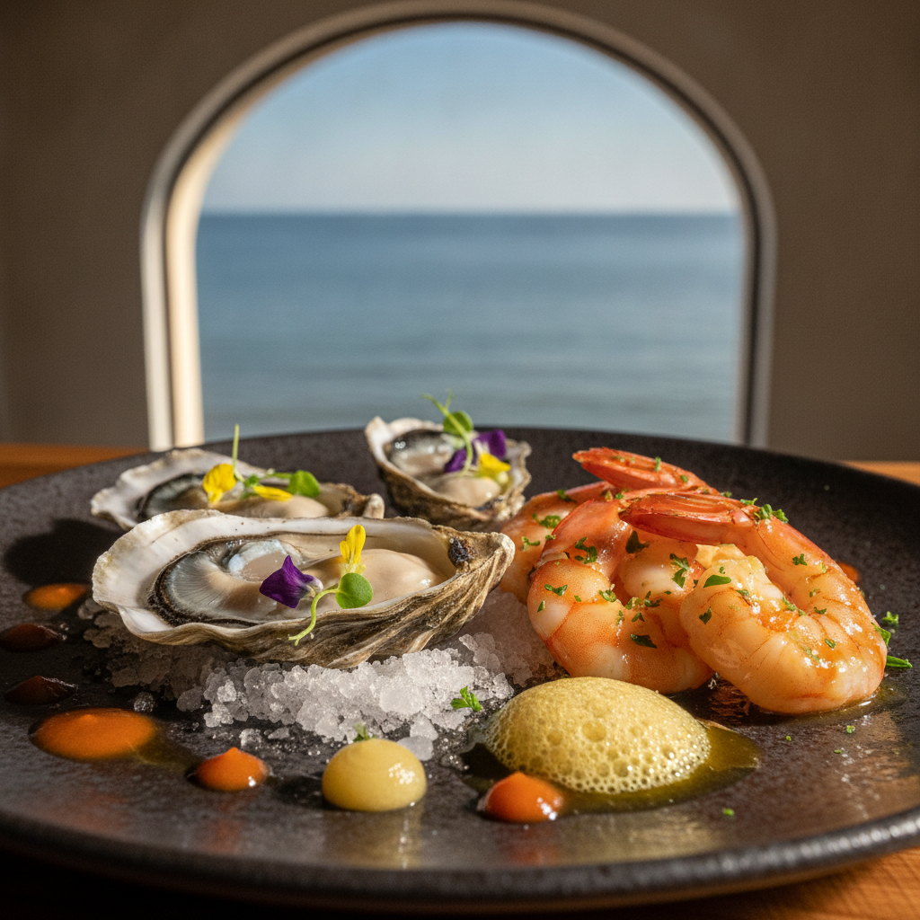Gastronomia na Beira-Mar Norte: Sabores Próximos ao Trapiche de Floripa